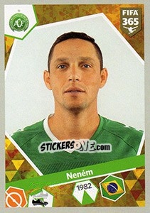 Sticker Neném - FIFA 365: 2017-2018 - Panini
