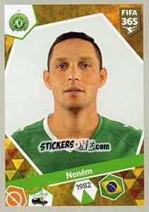 Sticker Neném - FIFA 365: 2017-2018 n. 78 - Panini