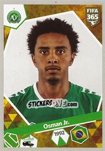 Sticker Osman Jr. - FIFA 365: 2017-2018 n. 83 - Panini