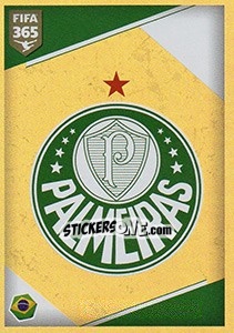 Sticker Palmeiras - Logo - FIFA 365: 2017-2018 n. 85 - Panini