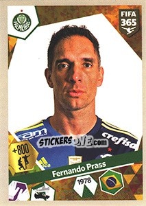 Sticker Fernando Prass - FIFA 365: 2017-2018 n. 86 - Panini