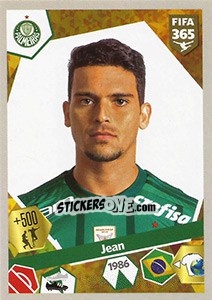 Figurina Jean - FIFA 365: 2017-2018 - Panini