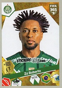 Sticker Zé Roberto - FIFA 365: 2017-2018 - Panini