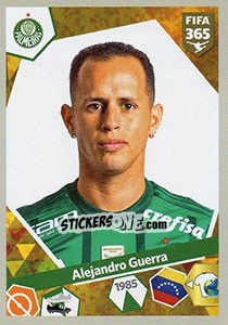 Sticker Alejandro Guerra - FIFA 365: 2017-2018 - Panini