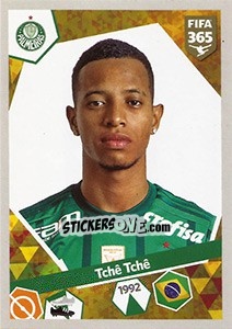 Sticker Tchê Tchê - FIFA 365: 2017-2018 n. 95 - Panini