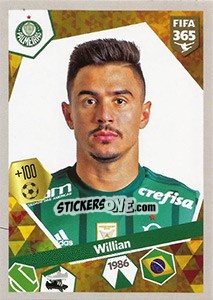 Sticker Willian - FIFA 365: 2017-2018 - Panini
