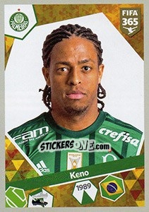 Sticker Keno - FIFA 365: 2017-2018 n. 99 - Panini
