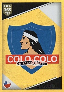 Cromo Colo-Colo - Logo - FIFA 365: 2017-2018 - Panini