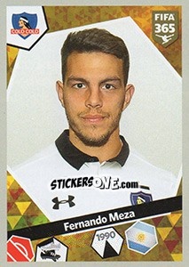 Sticker Fernando Meza - FIFA 365: 2017-2018 - Panini
