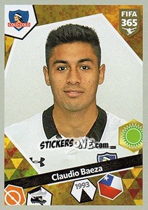 Sticker Claudio Baeza - FIFA 365: 2017-2018 n. 112 - Panini