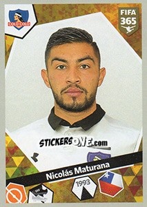 Sticker Nicolás Maturana - FIFA 365: 2017-2018 - Panini