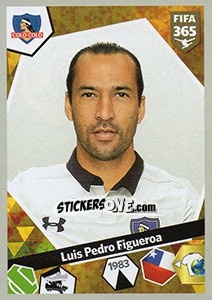Sticker Luis Pedro Figueroa - FIFA 365: 2017-2018 - Panini