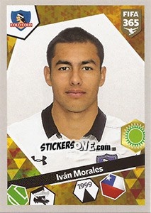 Sticker Iván Morales - FIFA 365: 2017-2018 - Panini