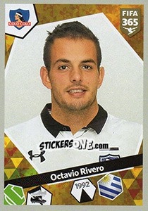 Sticker Octavio Rivero - FIFA 365: 2017-2018 - Panini
