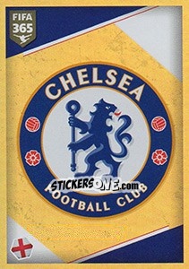 Cromo Chelsea FC - Logo - FIFA 365: 2017-2018 - Panini