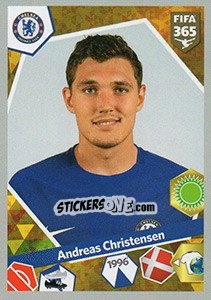 Sticker Andreas Christensen - FIFA 365: 2017-2018 n. 140 - Panini