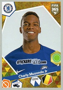 Sticker Charly Musonda Jr - FIFA 365: 2017-2018 n. 142 - Panini