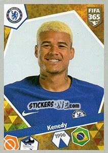 Sticker Kenedy - FIFA 365: 2017-2018 n. 143 - Panini