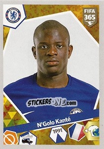 Sticker N'Golo Kanté - FIFA 365: 2017-2018 n. 146 - Panini
