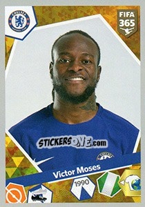 Sticker Victor Moses - FIFA 365: 2017-2018 n. 147 - Panini