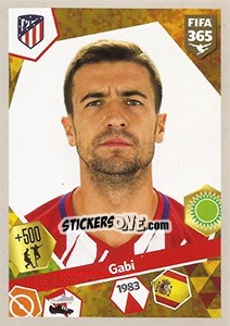 Sticker Gabi - FIFA 365: 2017-2018 n. 165 - Panini