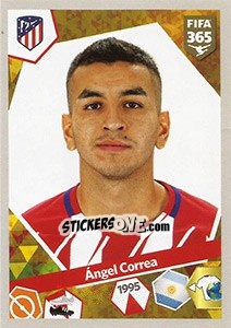 Sticker Ángel Correa - FIFA 365: 2017-2018 n. 169 - Panini