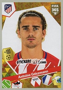 Sticker Antoine Griezmann - FIFA 365: 2017-2018 n. 170 - Panini