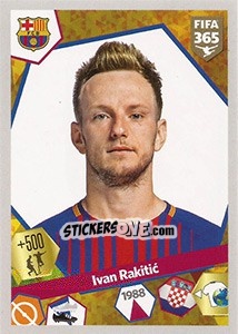 Sticker Ivan Rakitic - FIFA 365: 2017-2018 n. 184 - Panini