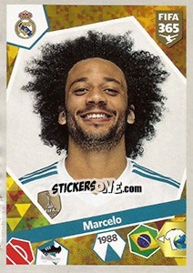 Sticker Marcelo - FIFA 365: 2017-2018 - Panini