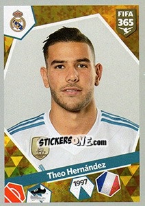 Sticker Theo Hernández - FIFA 365: 2017-2018 - Panini