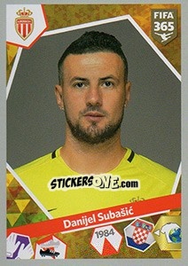 Sticker Danijel Subašic - FIFA 365: 2017-2018 - Panini