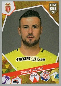 Cromo Danijel Subašic - FIFA 365: 2017-2018 - Panini