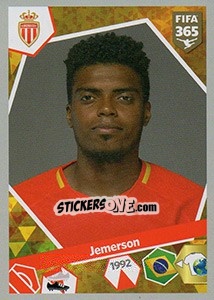 Sticker Jemerson - FIFA 365: 2017-2018 n. 217 - Panini