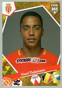 Figurina Youri Tielemans - FIFA 365: 2017-2018 - Panini