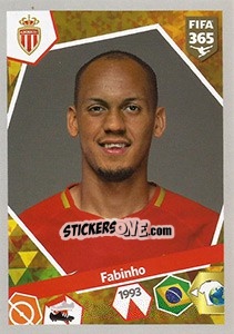 Figurina Fabinho - FIFA 365: 2017-2018 - Panini