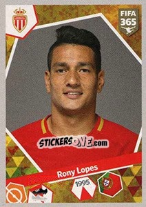 Sticker Rony Lopes - FIFA 365: 2017-2018 n. 224 - Panini
