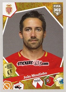 Sticker João Moutinho - FIFA 365: 2017-2018 n. 225 - Panini