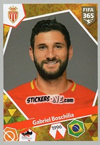 Sticker Gabriel Boschilia - FIFA 365: 2017-2018 - Panini