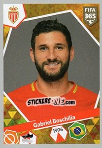 Sticker Gabriel Boschilia - FIFA 365: 2017-2018 n. 227 - Panini
