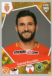 Cromo Gabriel Boschilia - FIFA 365: 2017-2018 - Panini