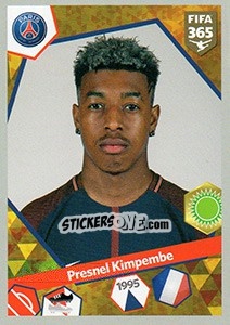 Cromo Presnel Kimpembe - FIFA 365: 2017-2018 - Panini