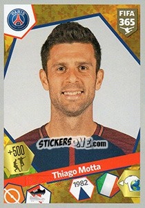 Sticker Thiago Motta - FIFA 365: 2017-2018 n. 245 - Panini