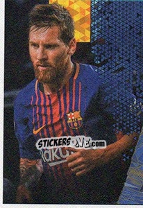 Sticker Messi (3) - FIFA 365: 2017-2018 n. 6 - Panini