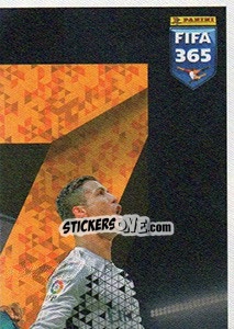 Sticker Cristiano Ronaldo (2) - FIFA 365: 2017-2018 n. 9 - Panini