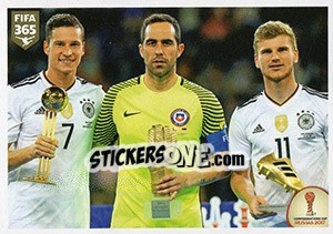 Sticker Individual Trophy - FIFA 365: 2017-2018 n. 20 - Panini