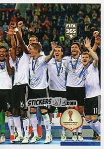 Sticker Winner (puzzle 2) - FIFA 365: 2017-2018 n. 23 - Panini