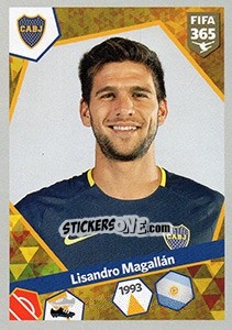 Figurina Lisandro Magallán - FIFA 365: 2017-2018 - Panini