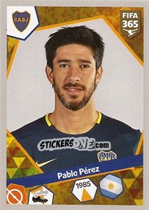 Sticker Pablo Pérez - FIFA 365: 2017-2018 n. 34 - Panini
