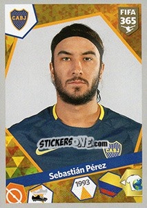 Sticker Sebastián Pérez - FIFA 365: 2017-2018 - Panini