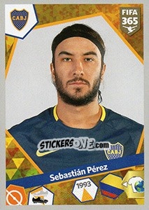 Cromo Sebastián Pérez - FIFA 365: 2017-2018 - Panini